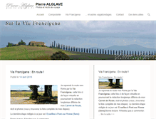 Tablet Screenshot of pierre-alglave.fr